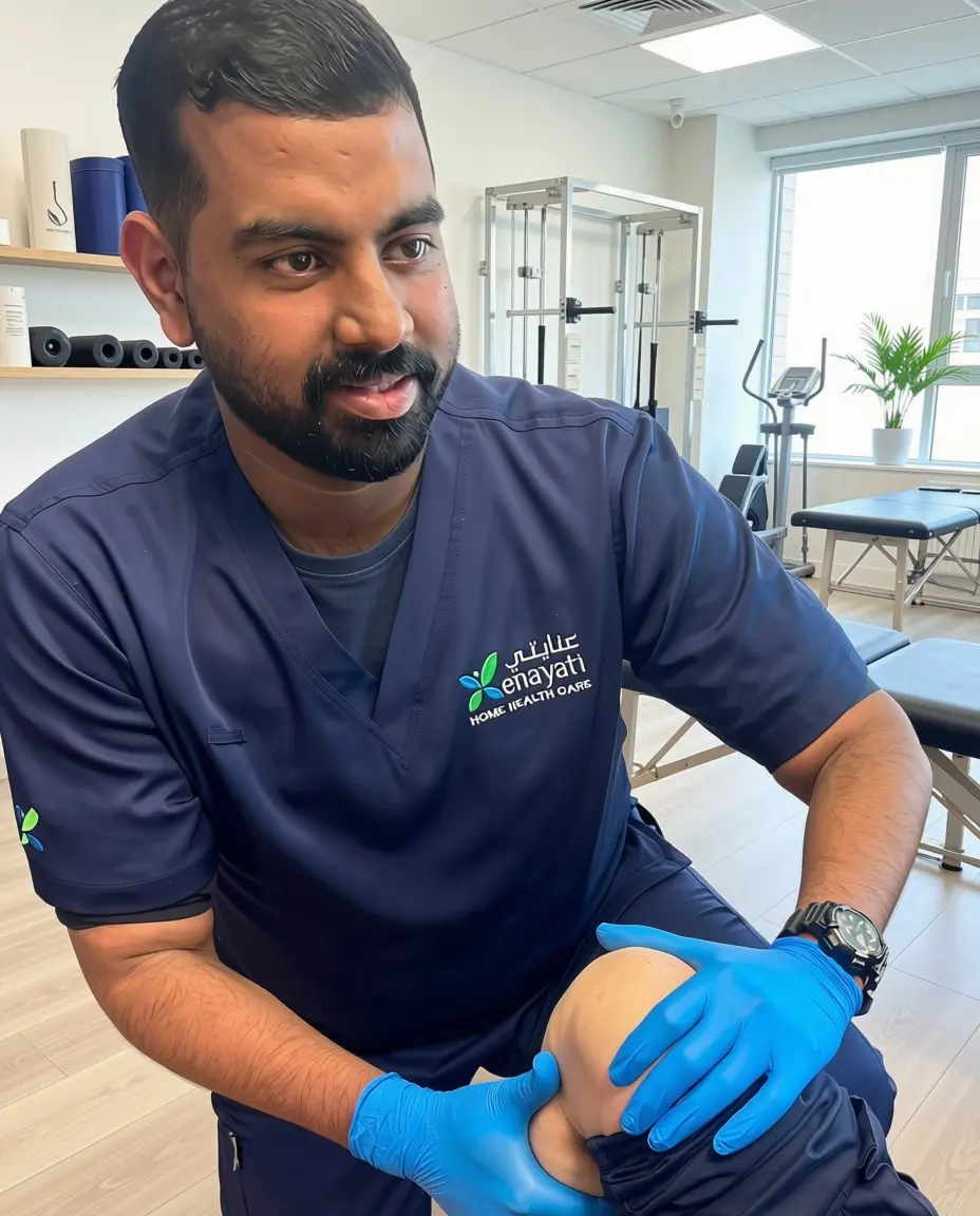 John, physiotherapist at Enayati