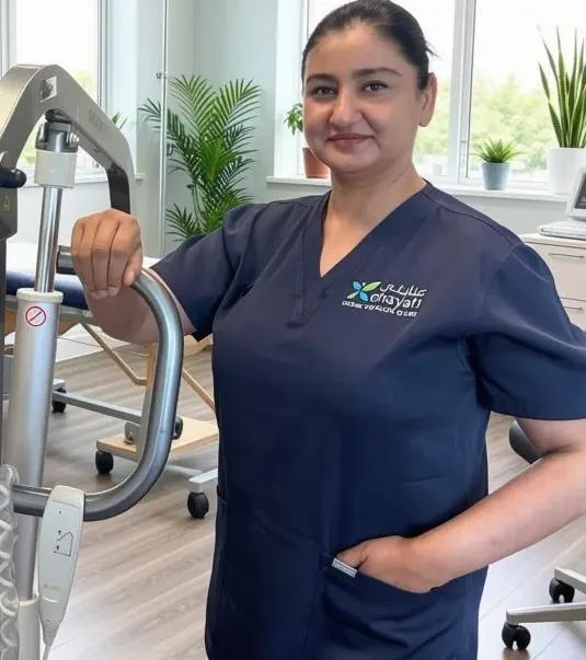 Zebun, senior physiotherapist at Enayati
